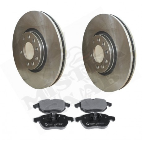 disques + plaquettes frein avant Saab 9.3v2
