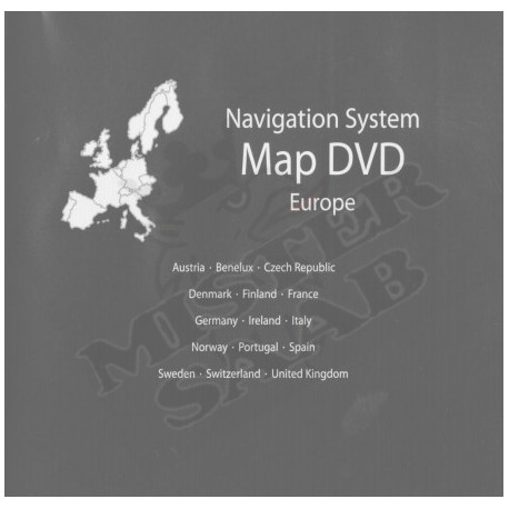 DVD Navigation Europe Saab 9.5 NG