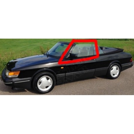 vitre avant gauche Saab 900 classic cabriolet