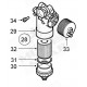 cloche ou couvercle filtre à huile saab 9.5 v6 3.0L TID