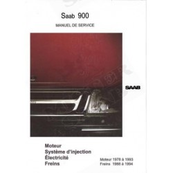 Manuel d'atelier Saab 900 classic
