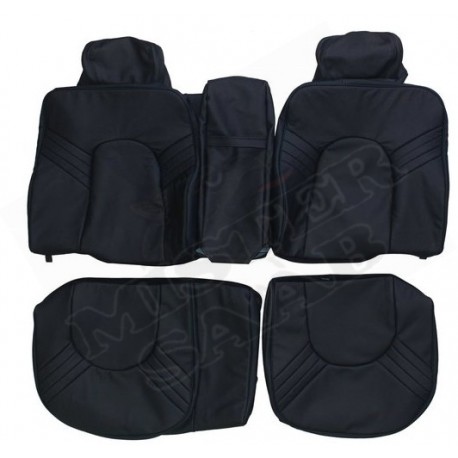 housses cuir sièges arrière saab 9000 aero